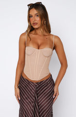 Traitor Bustier Mocha