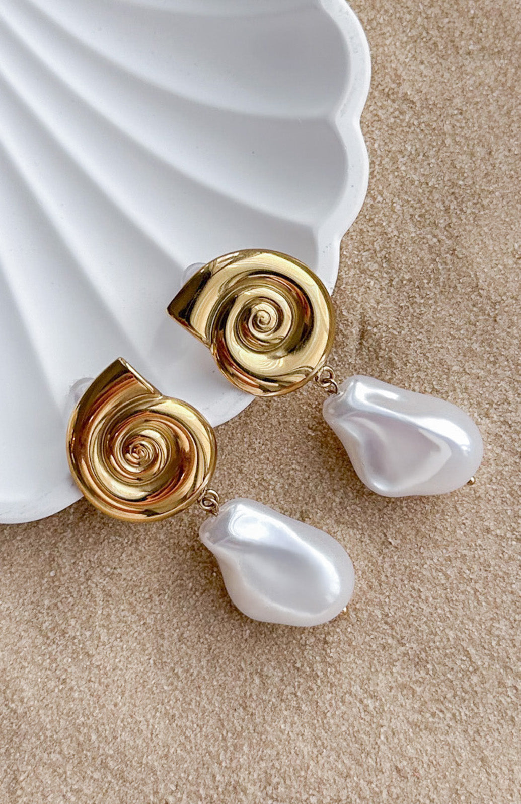 Sage Earrings Gold
